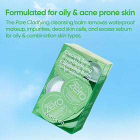 Open BANILA CO balm pod showing the balm texture