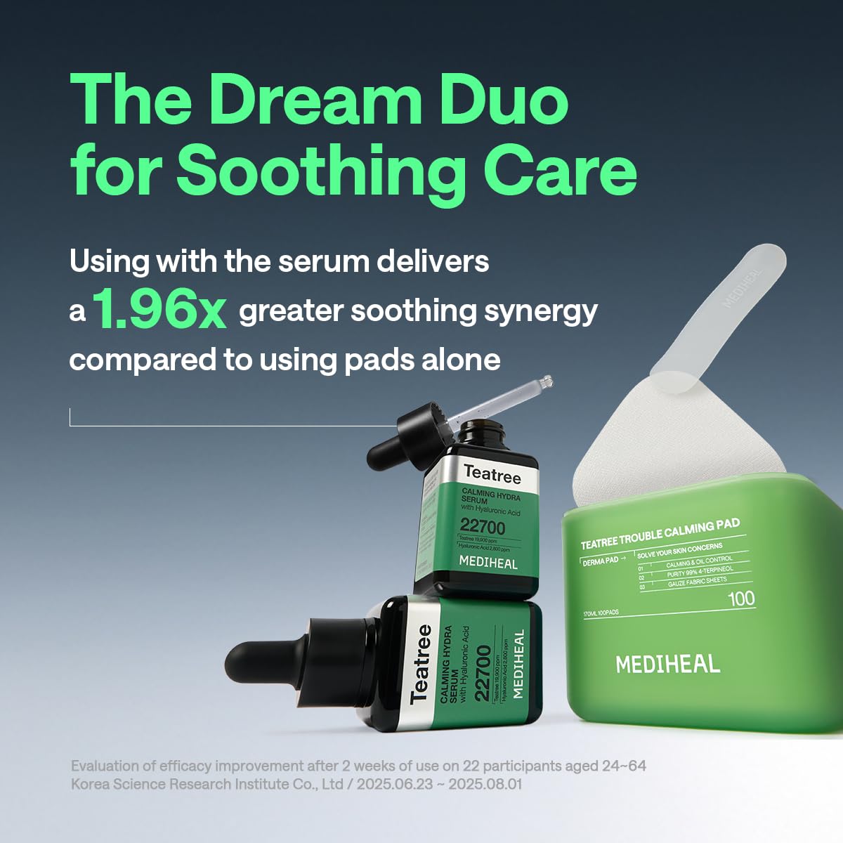 Open container of MEDIHEAL Teatree toner pads