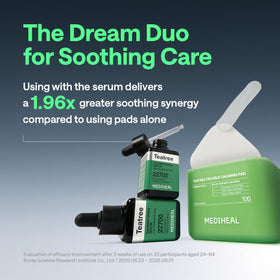 Open container of MEDIHEAL Teatree toner pads