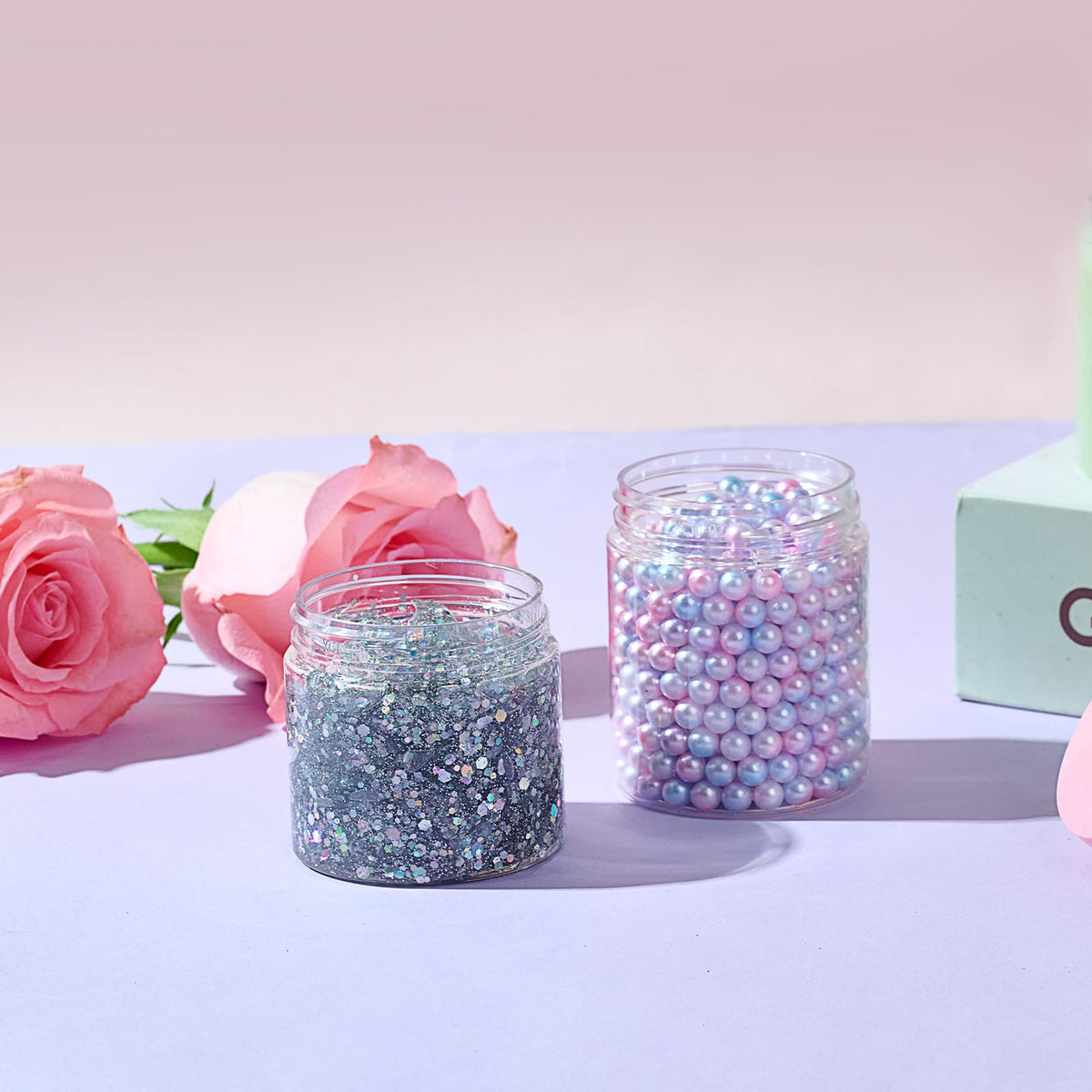 Open Eternal Moment plastic jar showing contents