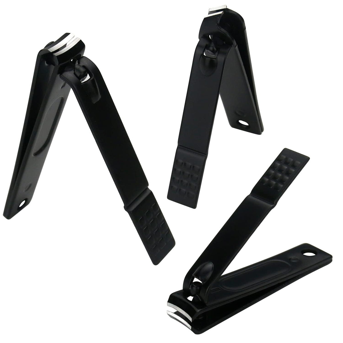 Open GLAMNE leather case showing manicure tools