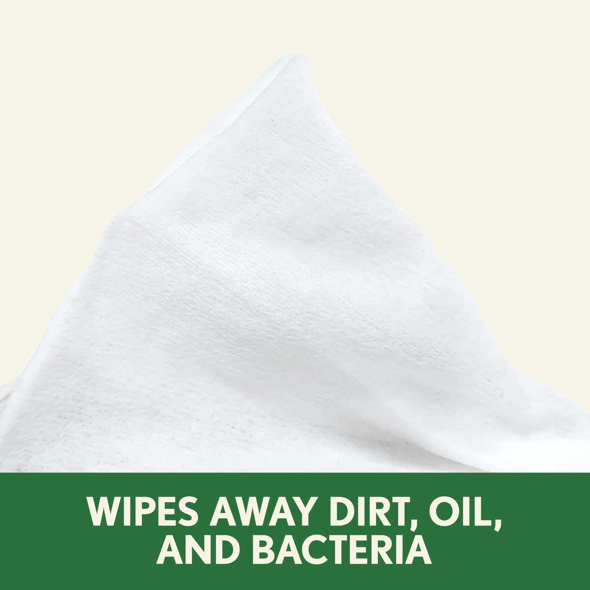 Open package of Aveeno makeup remover wipes with one wipe pulled out