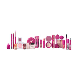 Open Revolution Beauty Advent Calendar showcasing lip and eye products