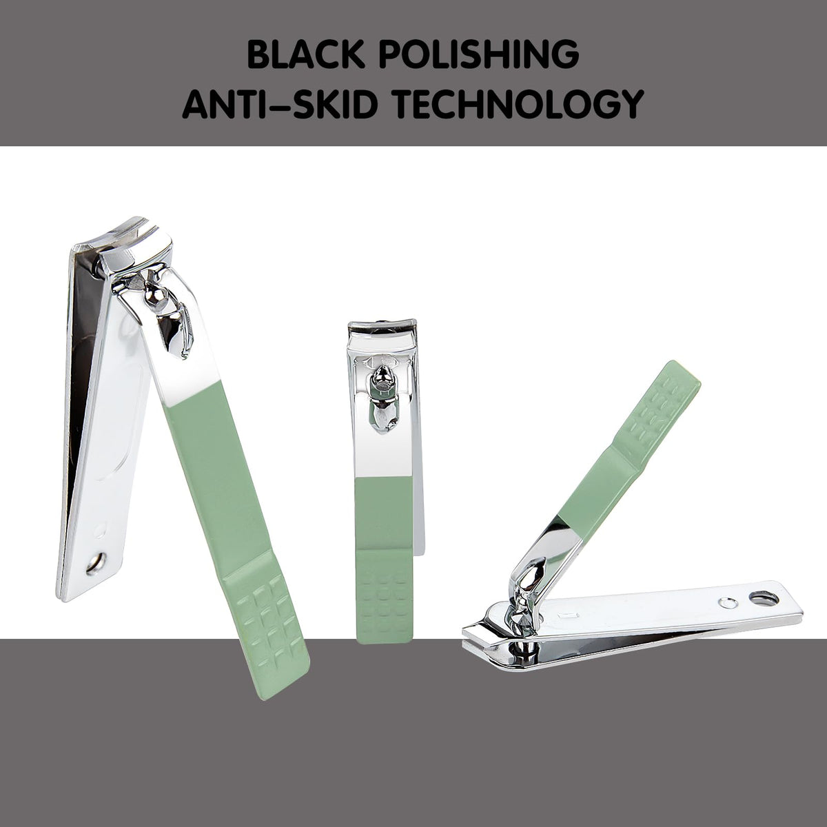 Open Tumkun Nail Kit showing all 12 tools