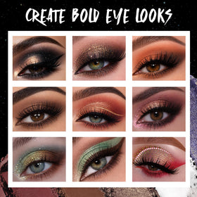 Open UCANBE 15 Colors Eyeshadow Palette displaying all 15 shades