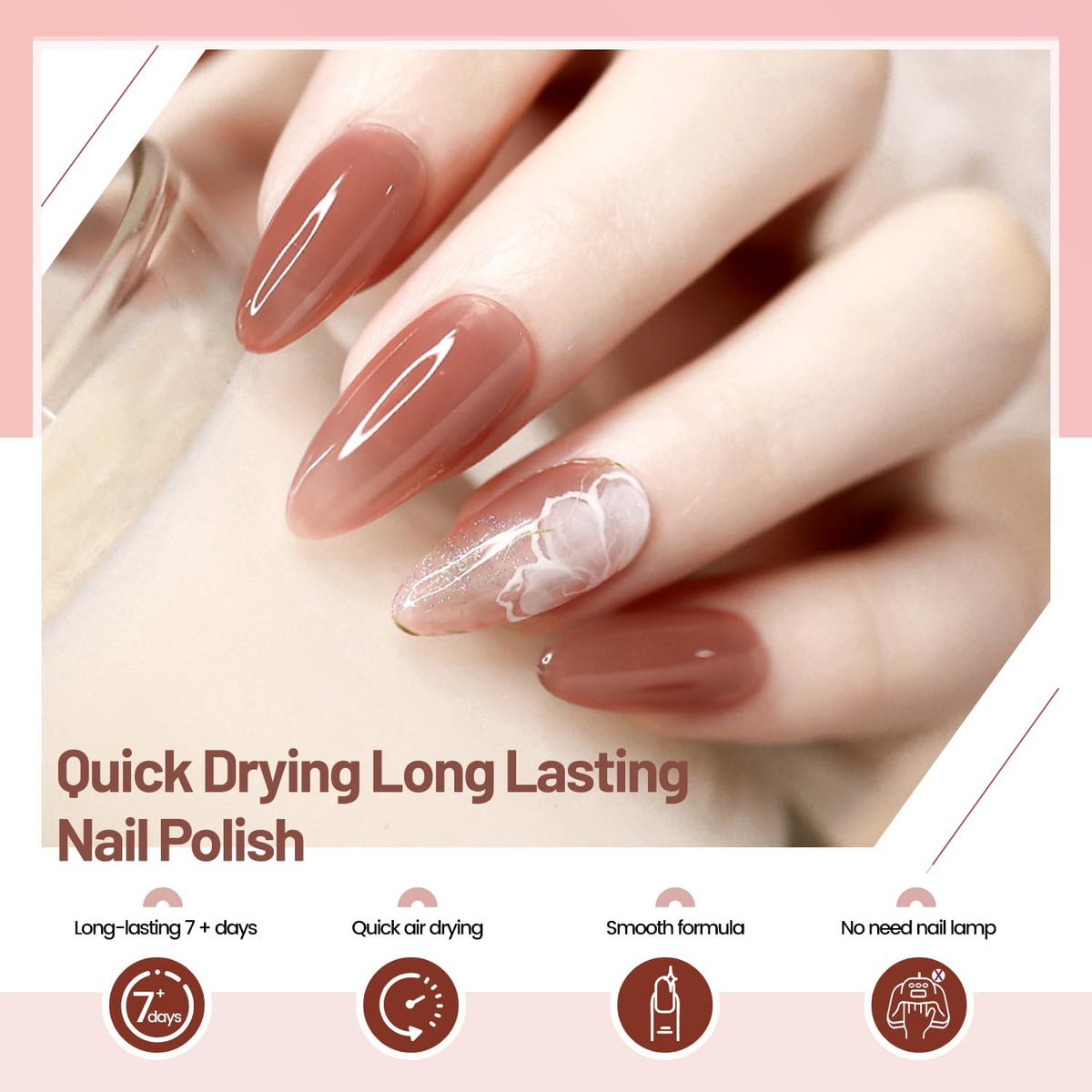 OpenLive Jelly Nail Polish set packaging on a white background