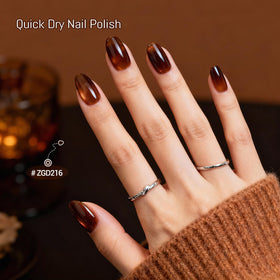 OpenLive nail polish set showcasing glossy finish on nails