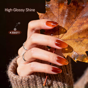 OpenLive nail polish set with a pumpkin-themed colour