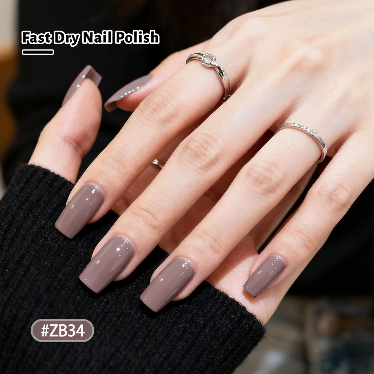 OpenLive nail polish set with base and top coat on a vanity