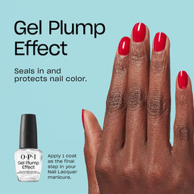 OPI Gel Plump Effect Top Coat 68g back view