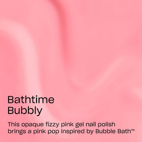 OPI GelColor Bathtime Bubbly bottle side view
