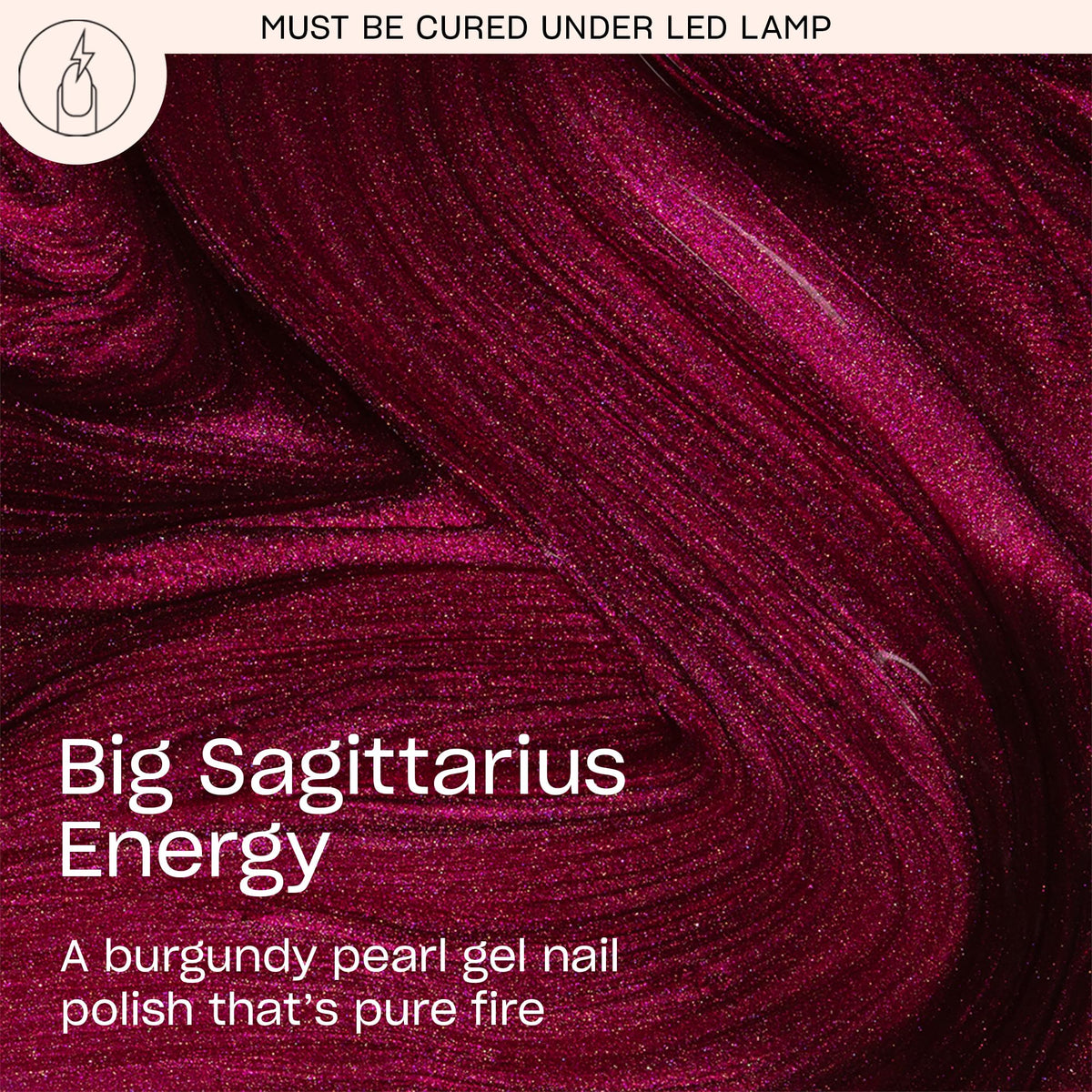 OPI GelColor Big Sagittarius Energy nail polish bottle with label