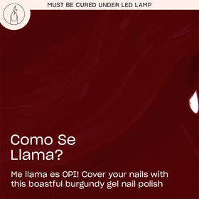 OPI GelColor Como se Llama? bottle with rounded Intelli-Brush