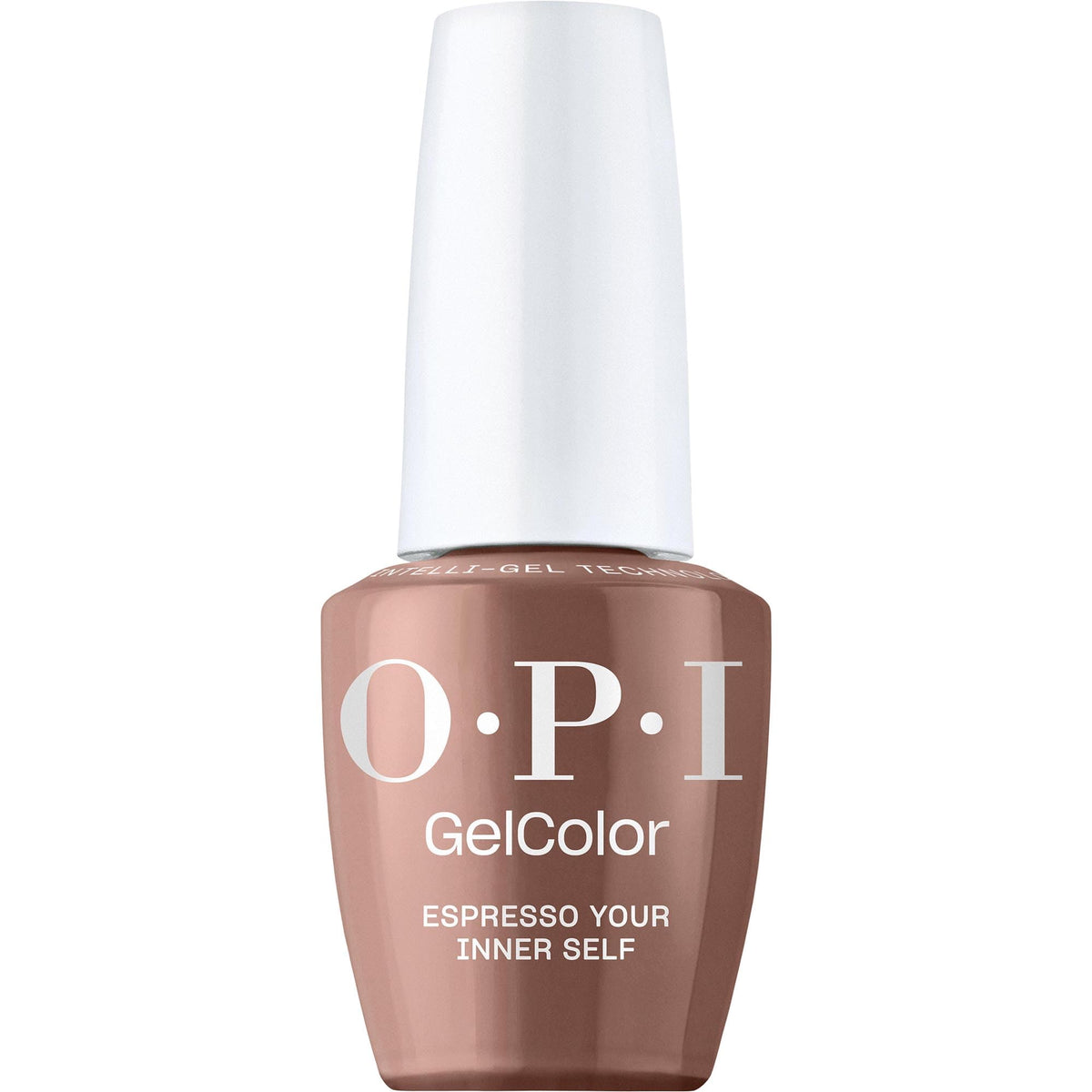 OPI GelColor Espresso Your Inner Self gel nail polish front view