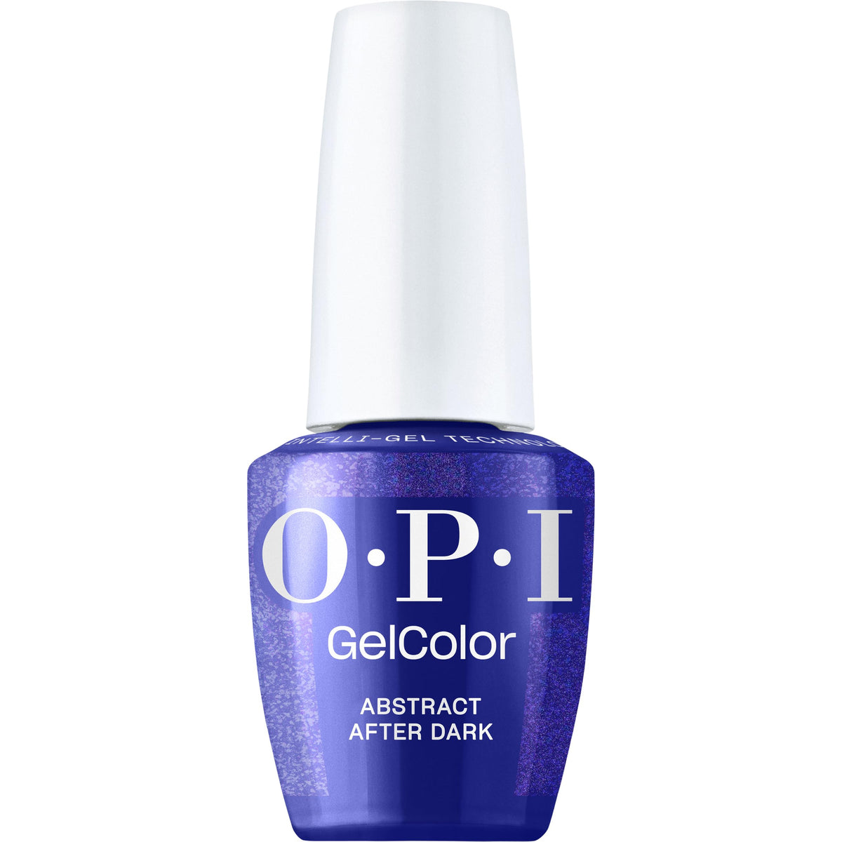 OPI GelColor Gel Nail Polish Abstract After Dark Midnight Purple front view