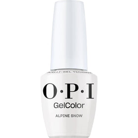OPI GelColor Gel Nail Polish Alpine Snow front view
