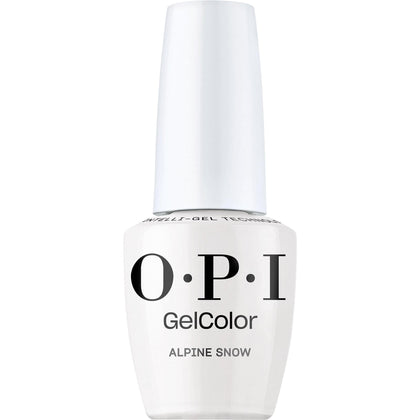OPI GelColor Gel Nail Polish Alpine Snow front view