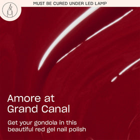 OPI GelColor Gel Nail Polish Amore at the Grand Canal bottle with brush