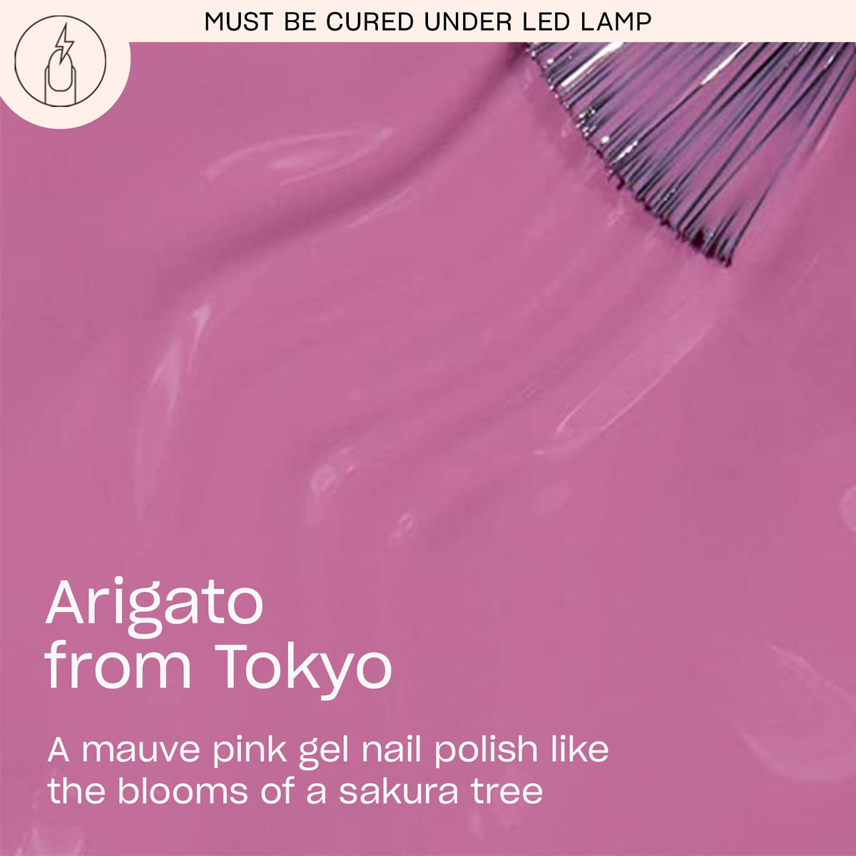 OPI GelColor Gel Nail Polish Arigato from Tokyo bottle close-up