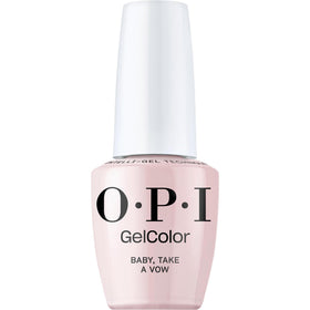 OPI GelColor Gel Nail Polish Baby, Take a Vow front view