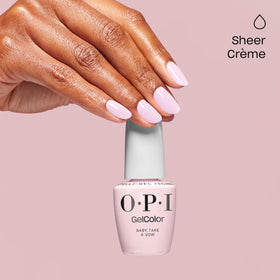 OPI GelColor Gel Nail Polish Baby, Take a Vow with Intelli-Brush