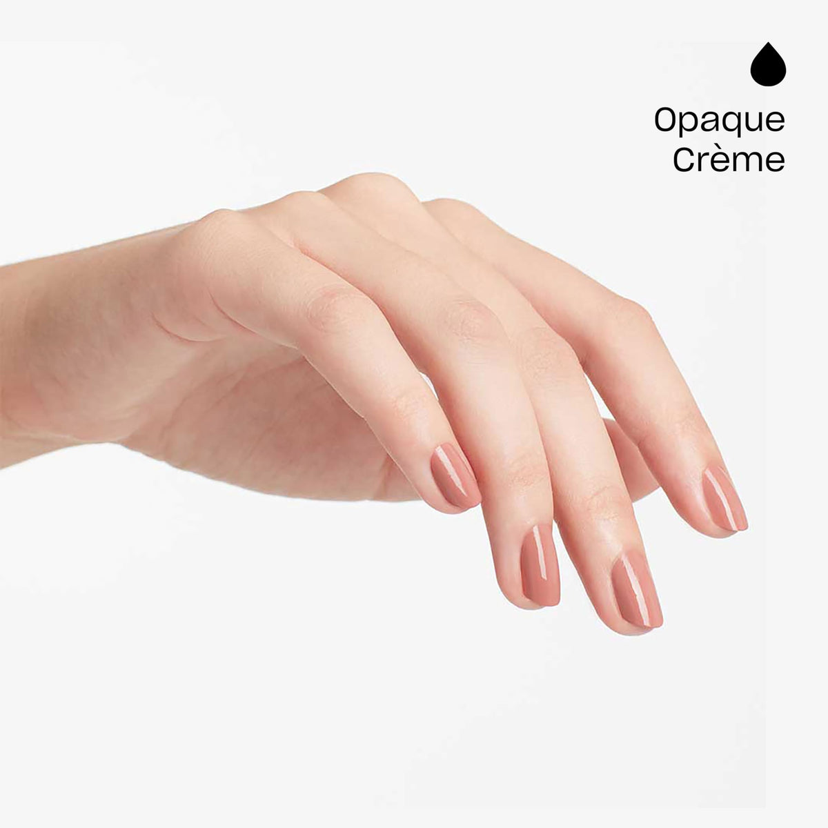 OPI GelColor Gel Nail Polish Barefoot in Barcelona applied on nails