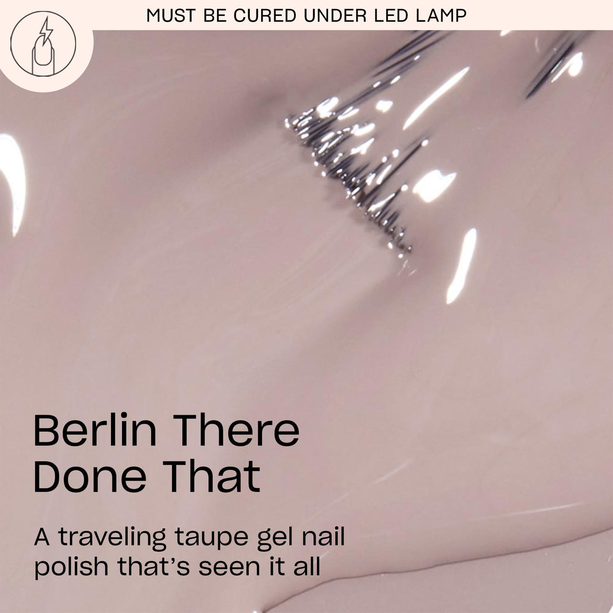 OPI GelColor Gel Nail Polish Berlin There Done That bottle with label