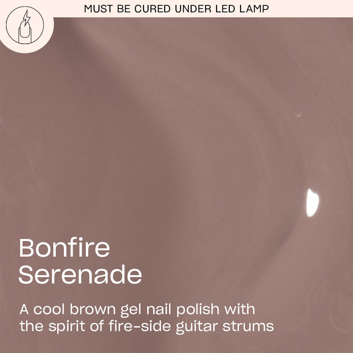 OPI GelColor Gel Nail Polish Bonfire Serenade bottle with brush