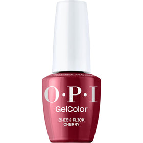 OPI GelColor Gel Nail Polish Chick Flick Cherry front view