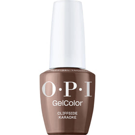 OPI GelColor Gel Nail Polish Cliffside Karaoke front view