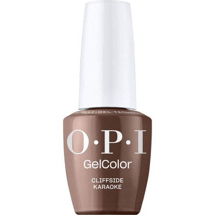 OPI GelColor Gel Nail Polish Cliffside Karaoke front view