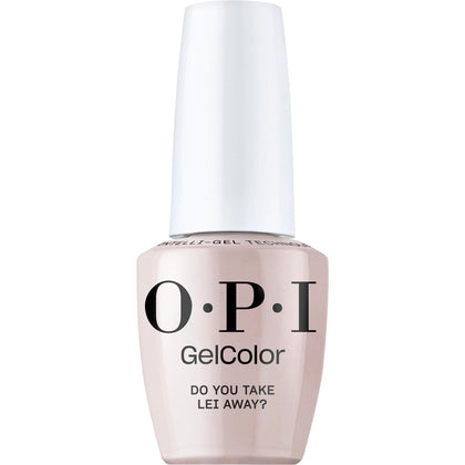 OPI GelColor Gel Nail Polish Do You Take Lei Away? front view