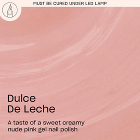 OPI GelColor Gel Nail Polish Dulce de Leche bottle with brush