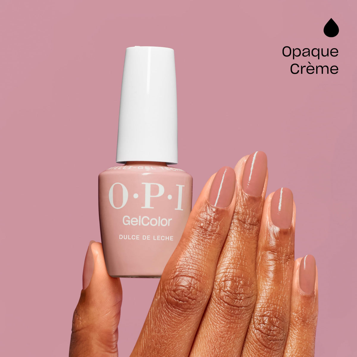 OPI GelColor Gel Nail Polish Dulce de Leche packaging