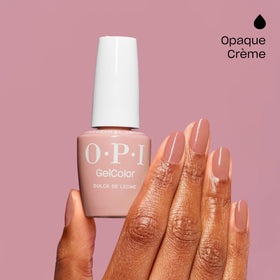 OPI GelColor Gel Nail Polish Dulce de Leche packaging