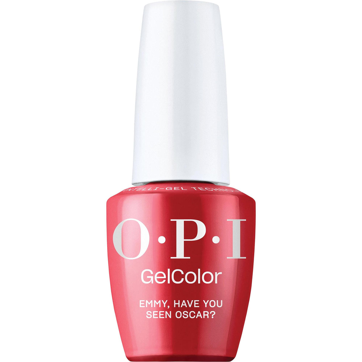 OPI GelColor Gel Nail Polish Emmy, Have You Seen Oscar? bright red front view