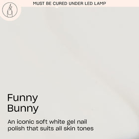 OPI GelColor Gel Nail Polish Funny Bunny side view