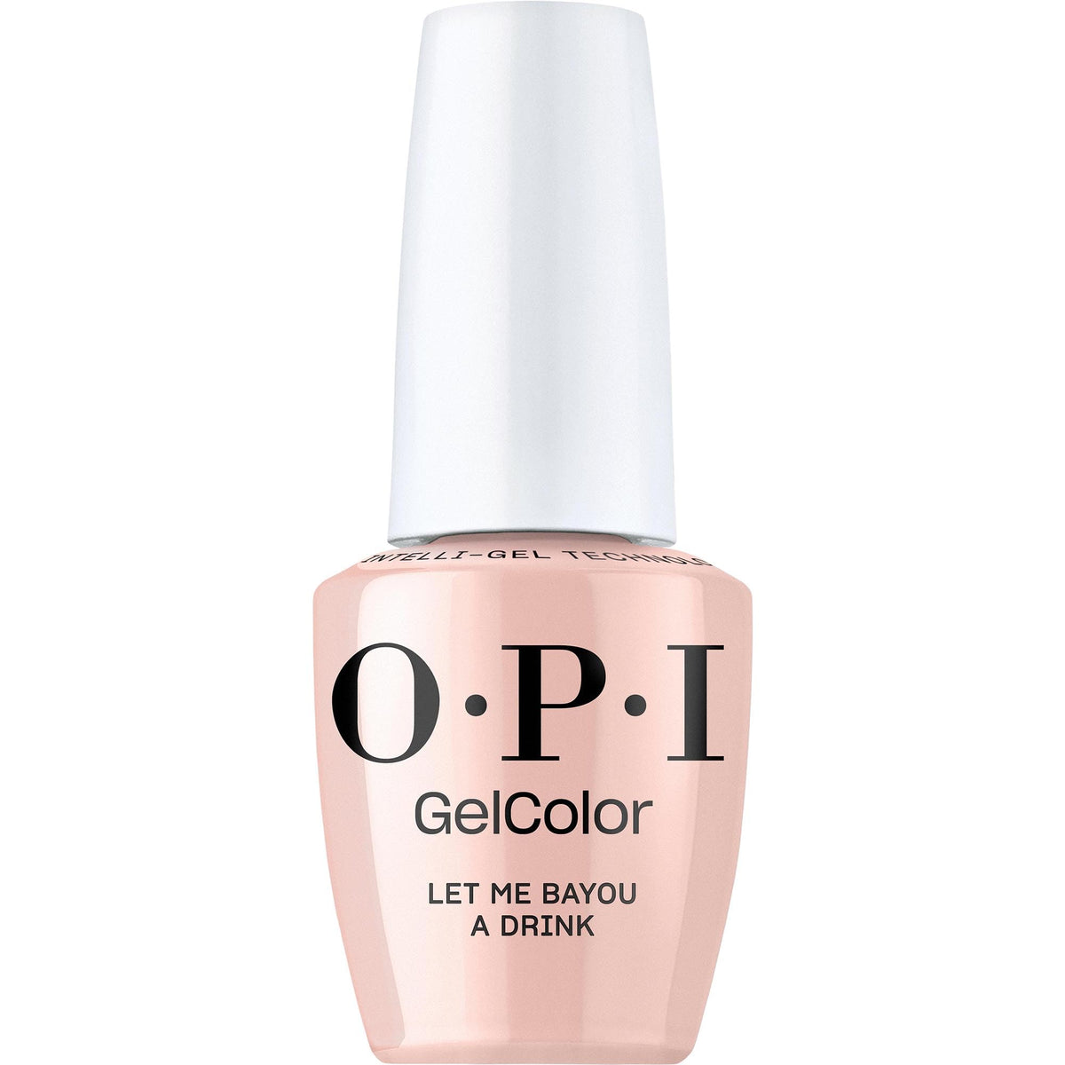 OPI GelColor Gel Nail Polish Let Me Bayou a Drink 15 mL front view