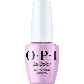 OPI GelColor Gel Nail Polish Light Purple Crème front view