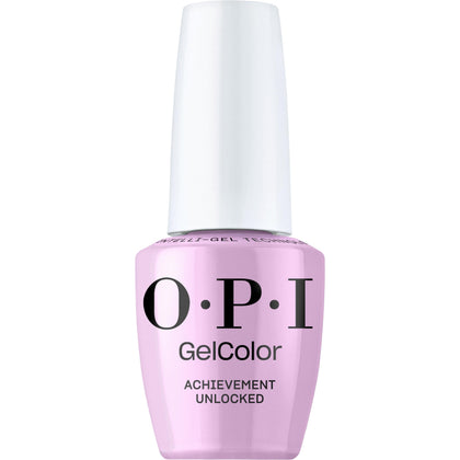 OPI GelColor Gel Nail Polish Light Purple Crème front view
