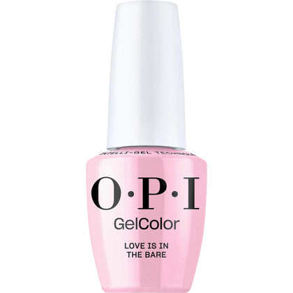OPI GelColor Gel Nail Polish Love is in the Bare front view