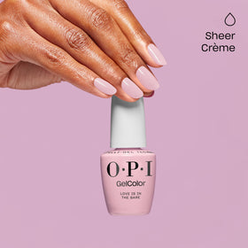 OPI GelColor Gel Nail Polish Love is in the Bare packaging