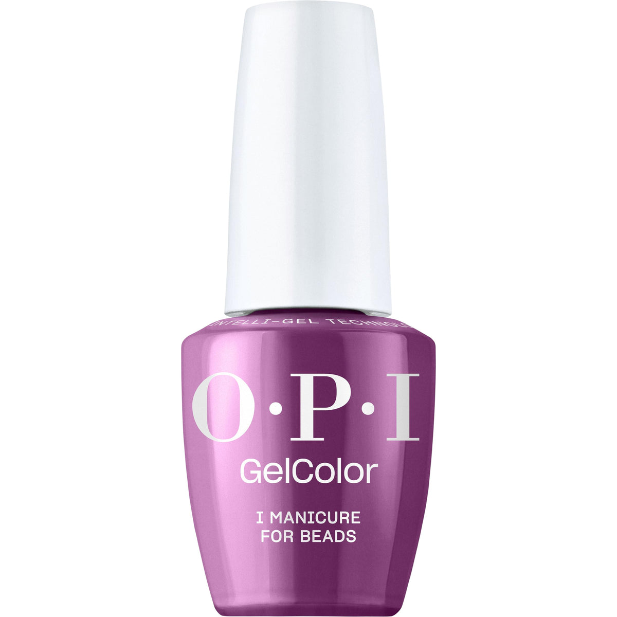 OPI GelColor Gel Nail Polish Luscious Bright Purple front view