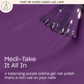 OPI GelColor Gel Nail Polish Medi-take it All In bottle side view