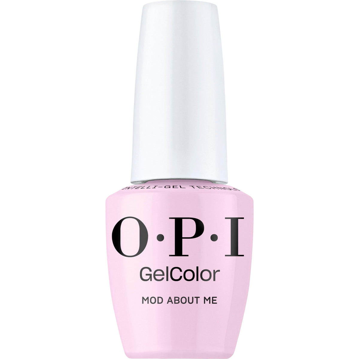 OPI GelColor Gel Nail Polish Mod About Me front view with soft lilac purple colour