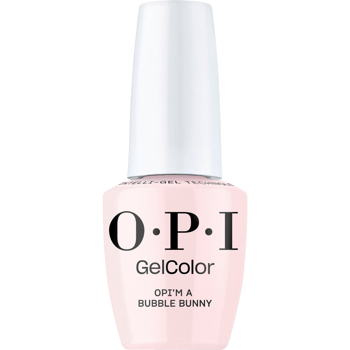 OPI GelColor Gel Nail Polish OPI’m a Bubble Bunny front view