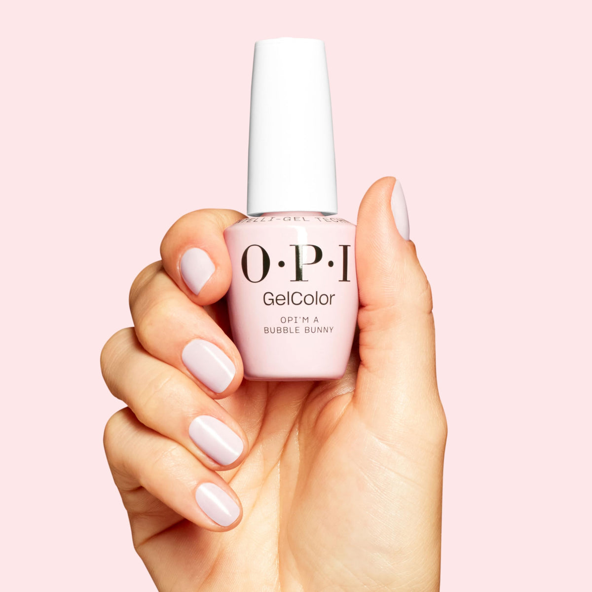 OPI GelColor Gel Nail Polish OPI’m a Bubble Bunny packaging