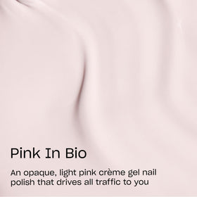 OPI GelColor Gel Nail Polish Pink in Bio bottle with label
