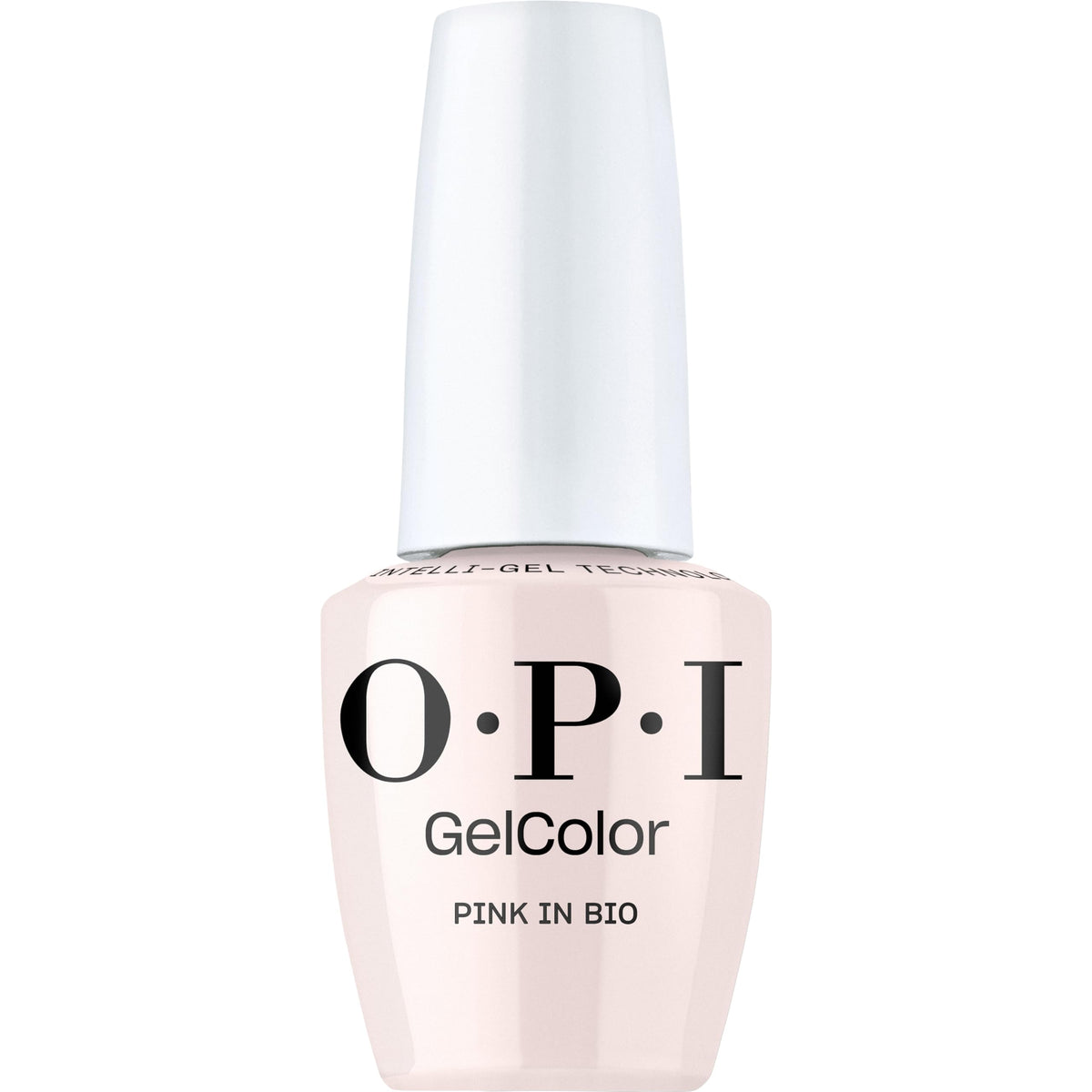 OPI GelColor Gel Nail Polish Pink in Bio front view