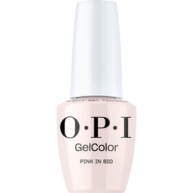 OPI GelColor Gel Nail Polish Pink in Bio front view